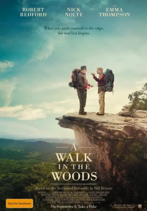 《林中漫步》影评：一场迟来的父子和解之旅，自然风光与人生哲理的完美融合